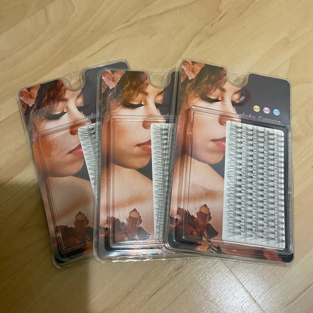 Cluster lashes set